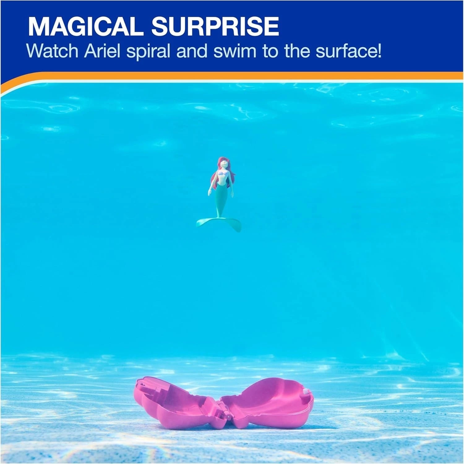 Swimways Disney Princess Ariel Dive N Surprise, Swimming Pool & Kids Toy